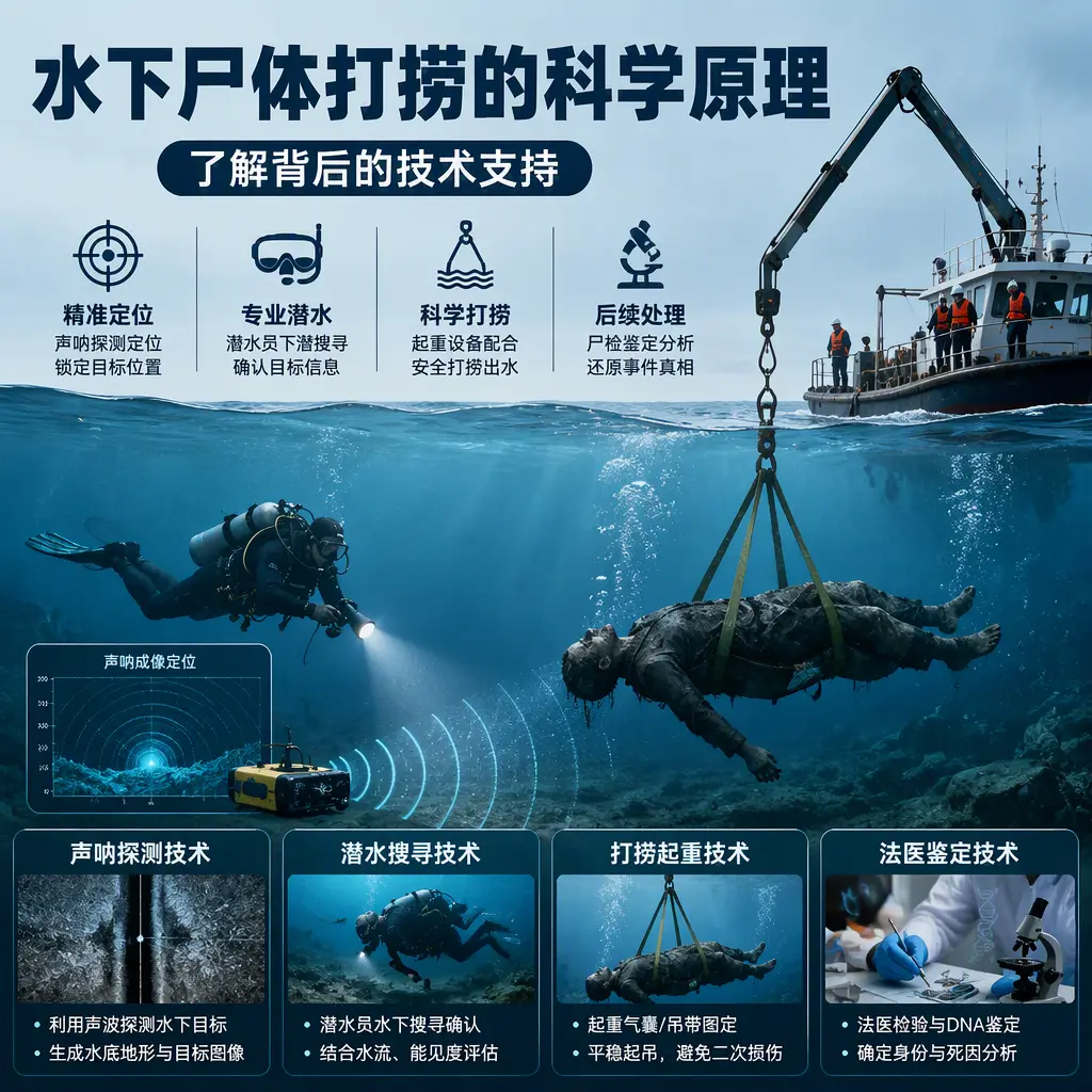 金湖水下尸体打捞的科学原理，了解背后的技术支持